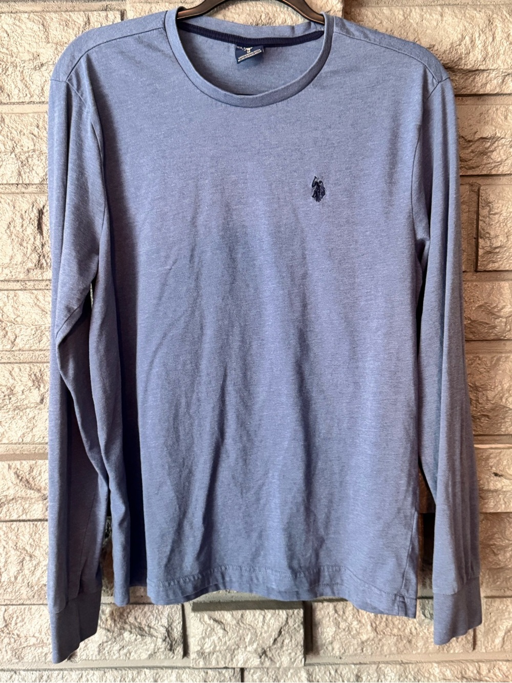 U.S. Polo Assn. Long Sleeve Crewneck Tee Medium
